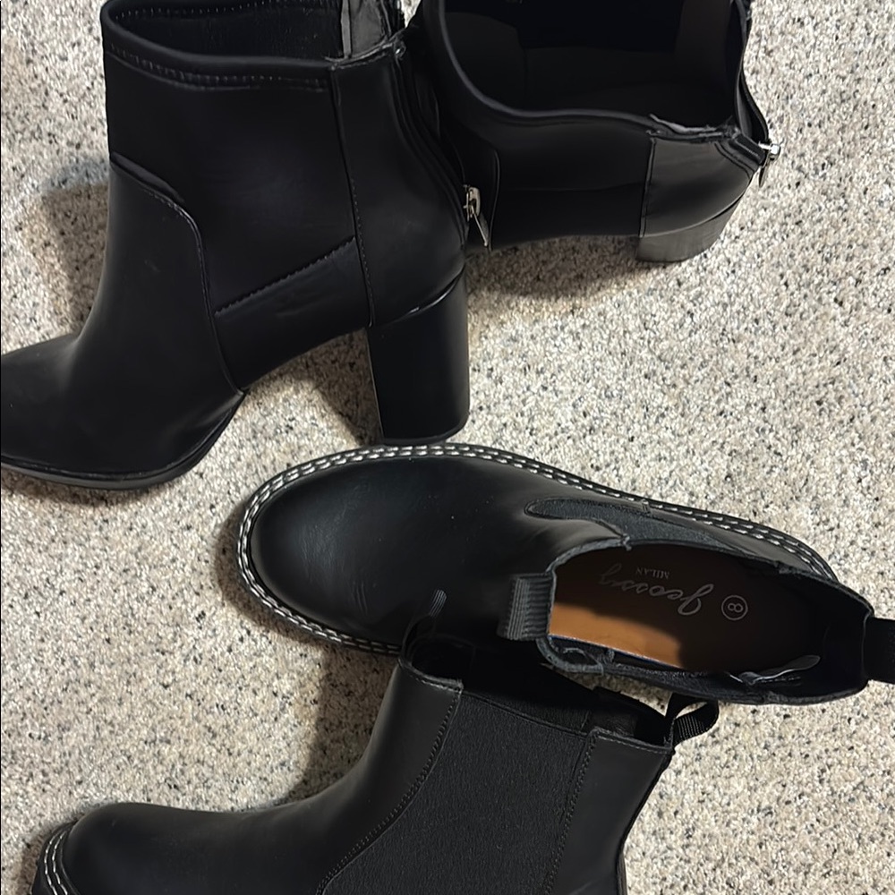 Black Ankle Boots